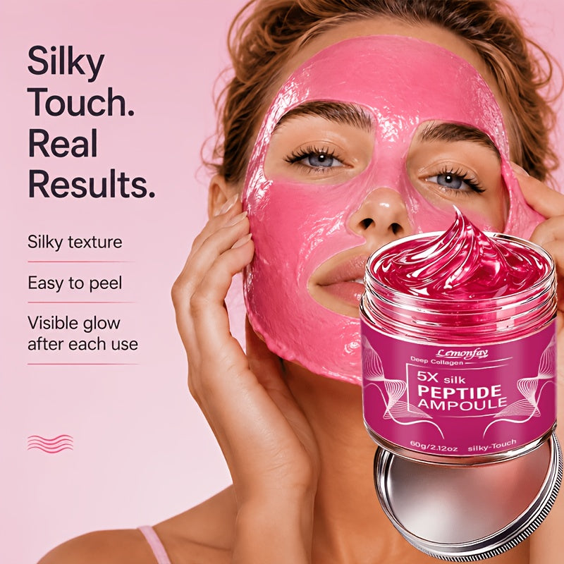 deep 5 fold   facial mask     smooth