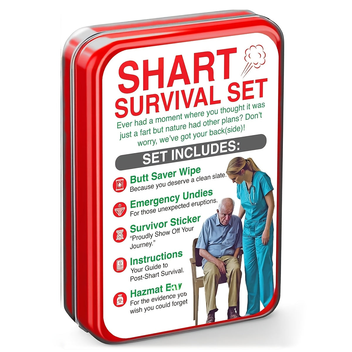 creative prank funny   aid kit emergency toilet