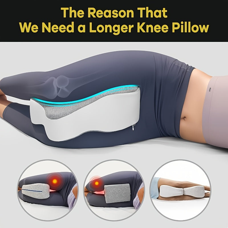 memory foam knee pillow side sleepers leg cushion legs
