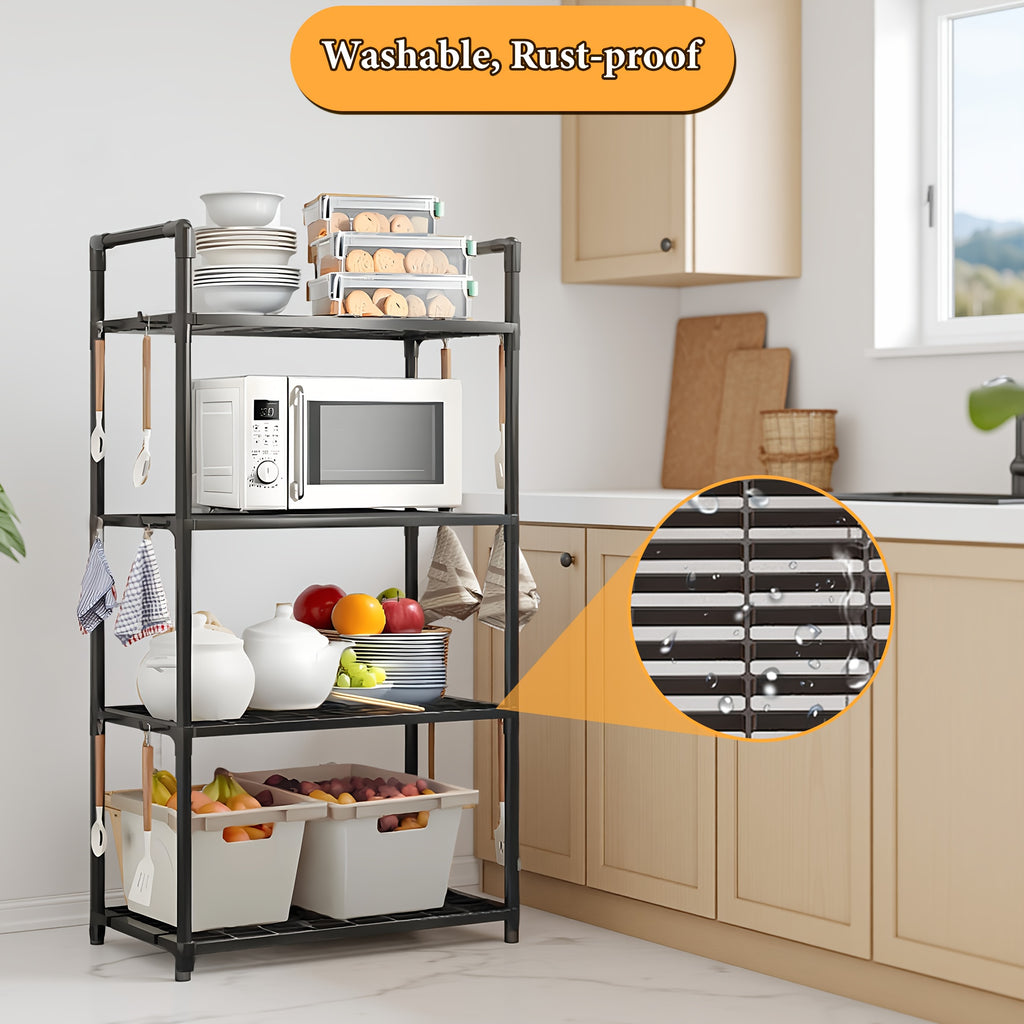 multi functional 4 layer an adjustable space saving storage
