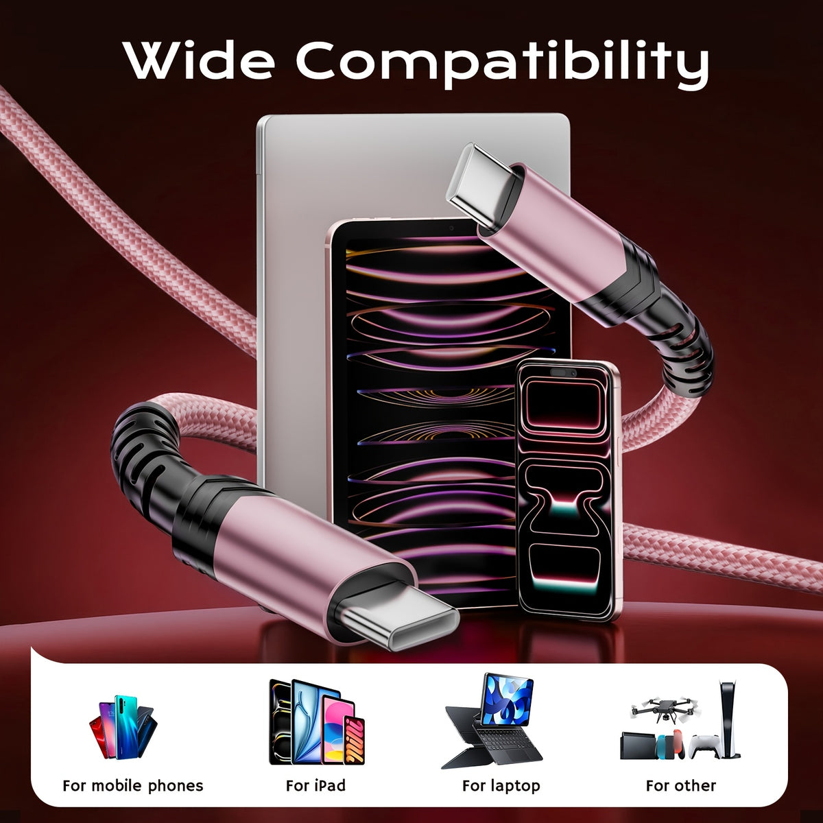 type c type c fast charging cable high speed data