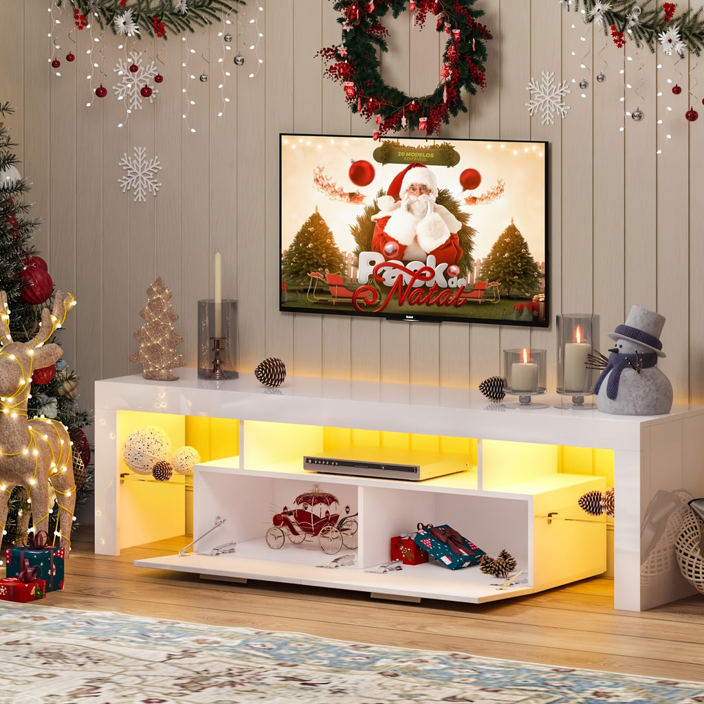 71 high gloss   stand led lights 55 65 75 80 inch tvs