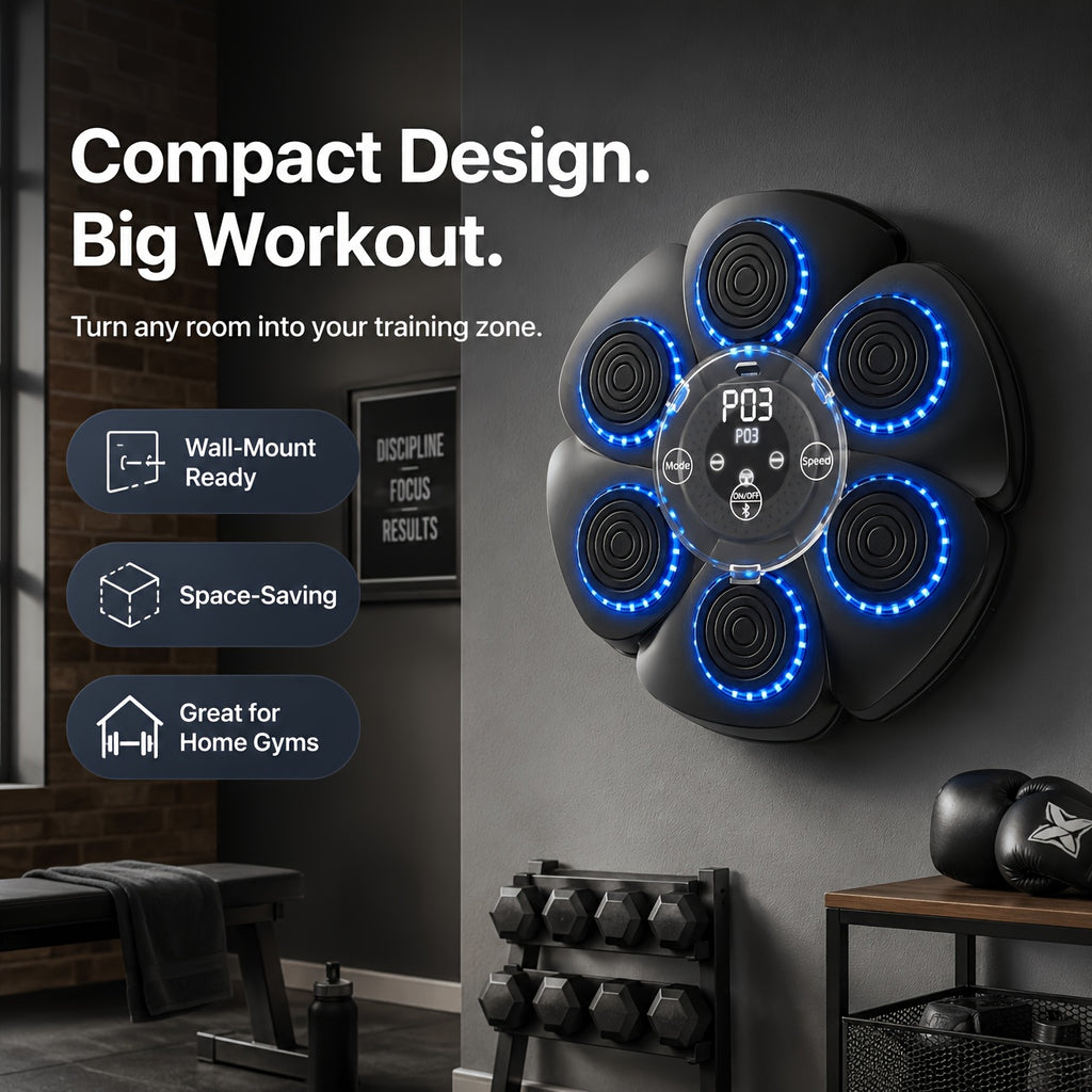 music boxing machine 9 speed adjustments wall mounted