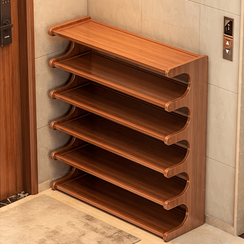 3 5 6 tier bamboo shoe rack bamboo shoe storage solution