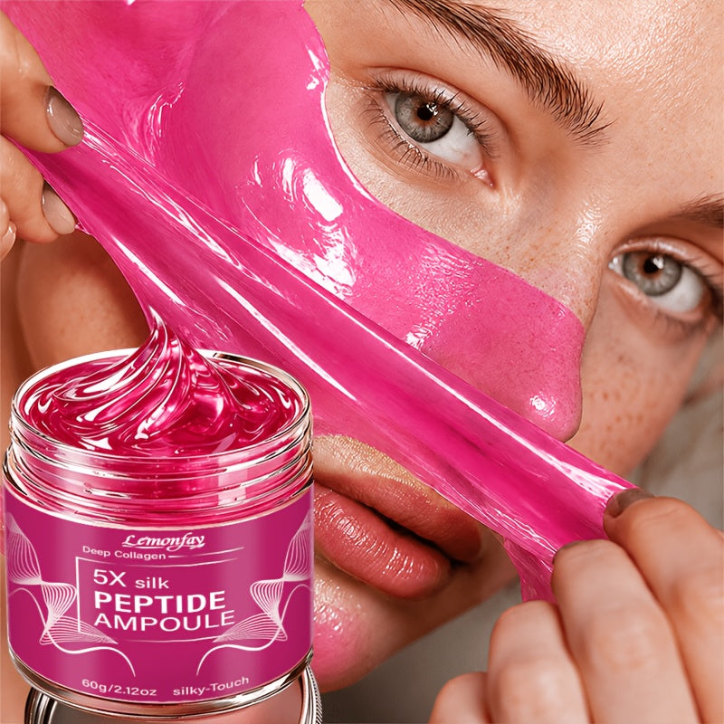 deep 5 fold   facial mask     smooth