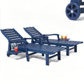 hdpe outdoor lounge chaise weather patio lounge chair 5