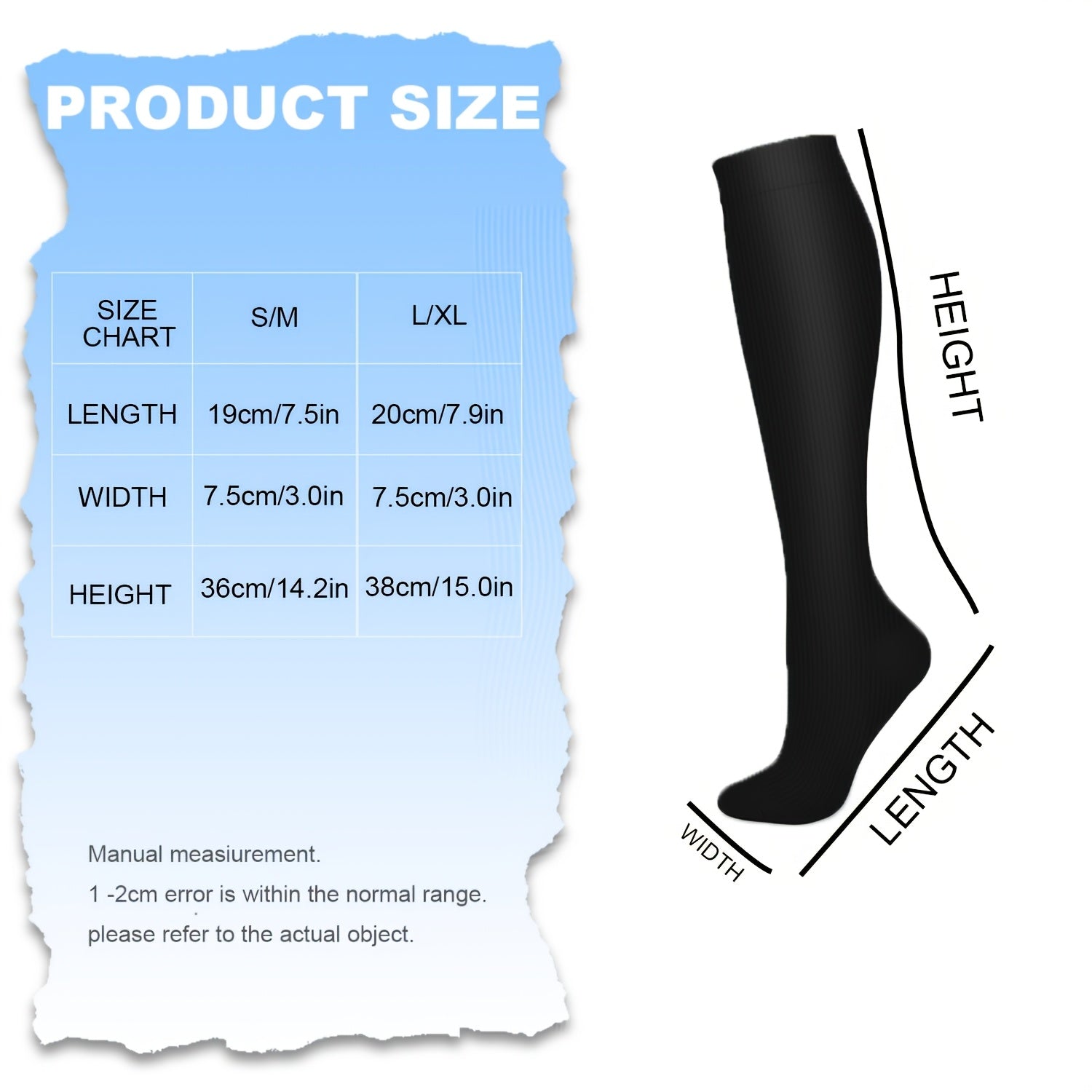 5 pairs compression sock set women men   best long