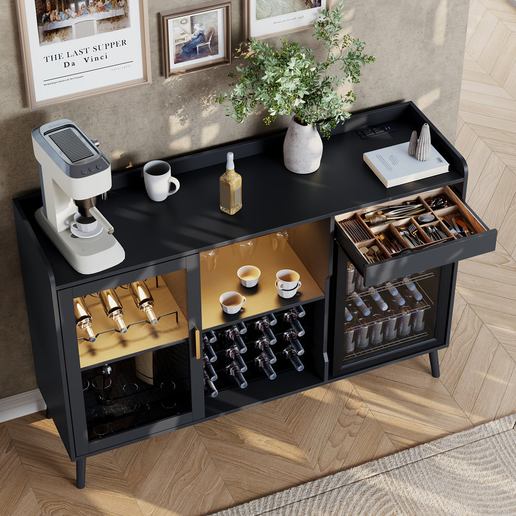 coffee bar cabinet fridge   wine cabinet charge
