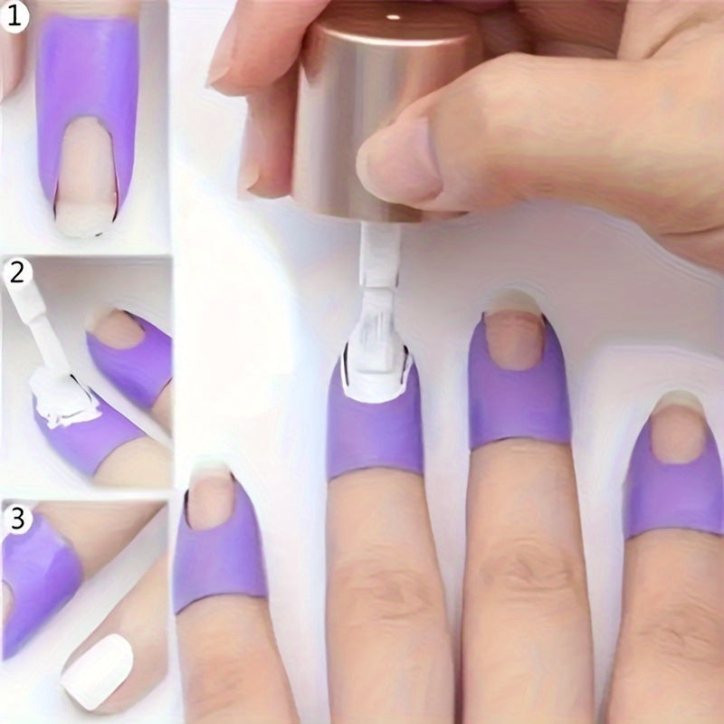 40pc u shaped nail protective film used nail printing
