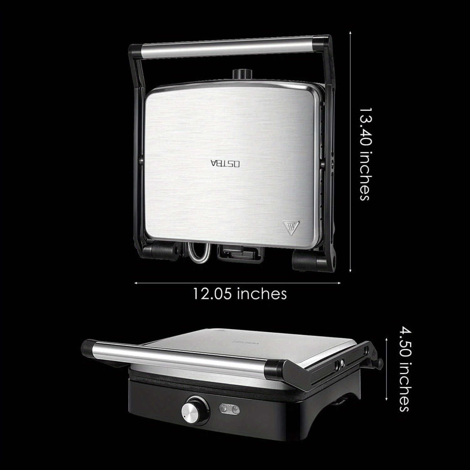 grill indoor sandwich maker temperature