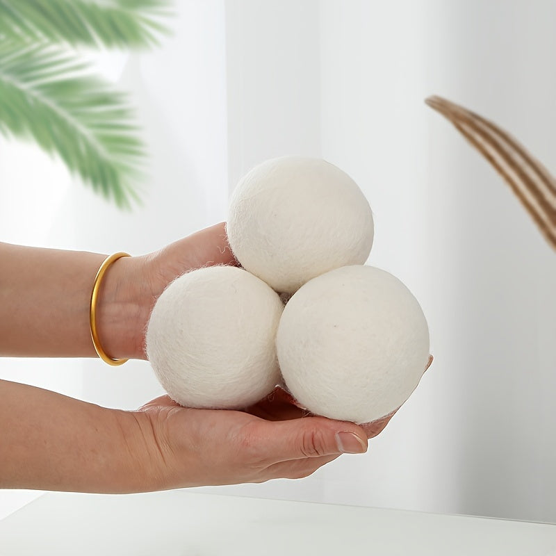 6pcs drying balls low allergenic fabric softener alternative
