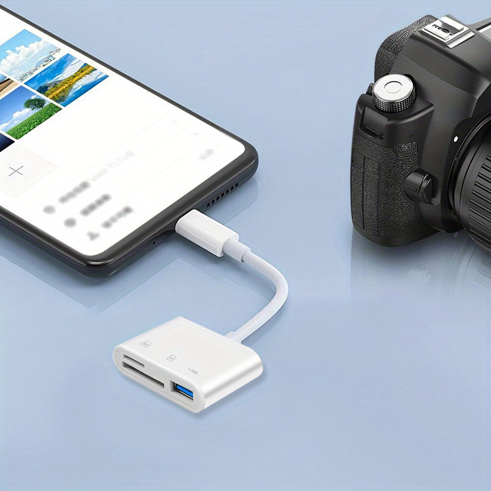 3 in 1 usb c sd card reader fast transfer