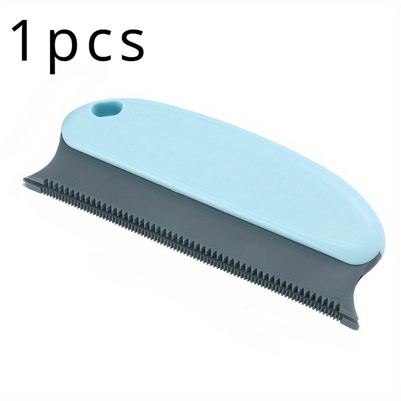 pet hair removal brush scratch resistant rubber bristles