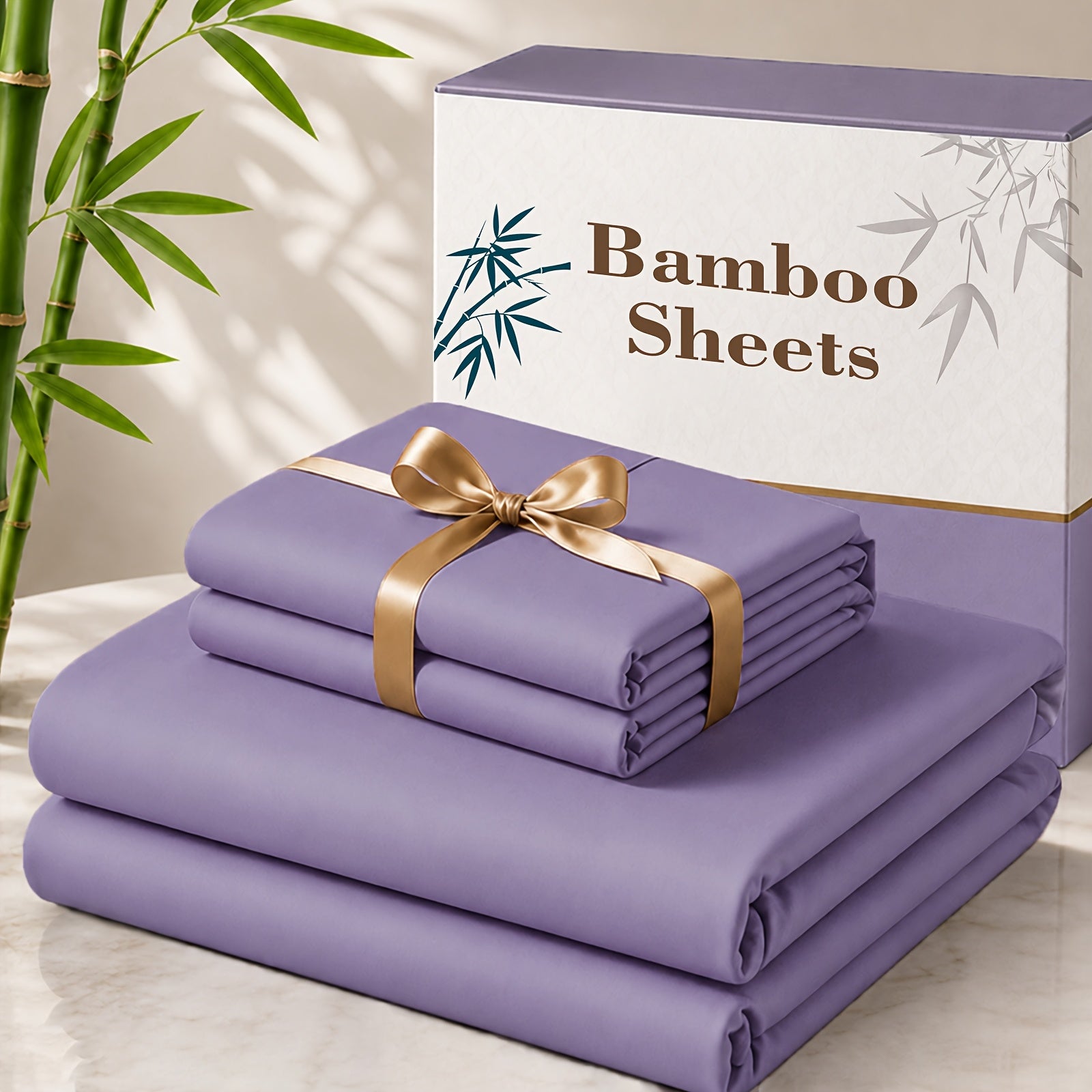 3 4pcs cooling bamboo bed sheet set 3000 tc extra deep