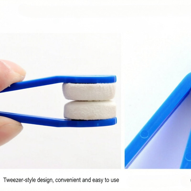 random color 4pcs glasses cleaning brush set 2 glasses