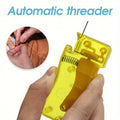 1pc lemon yellow automatic threader hand sewing threader