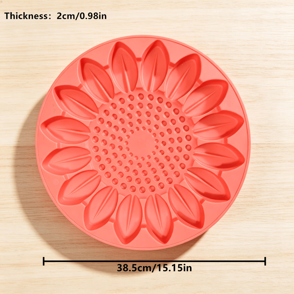 diy sunflower cement stepping stone mold reusable making