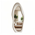 irregular   full length mirror safe rounded