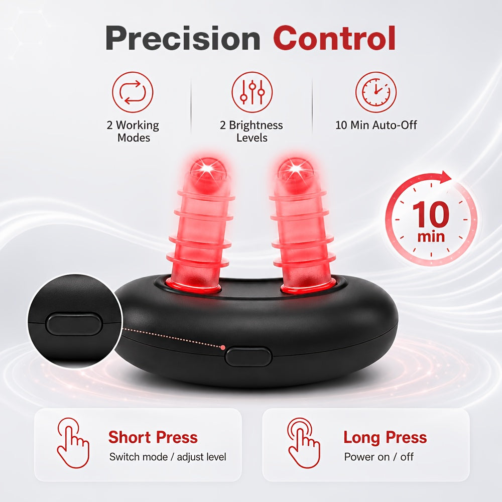 red light nasal device sinus congestion allergy