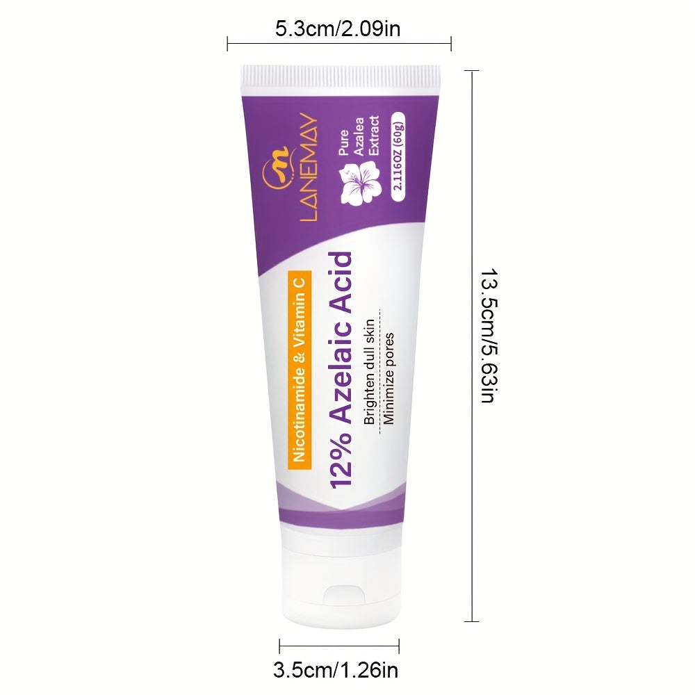12 azelaic acid cream improves light beige brightens