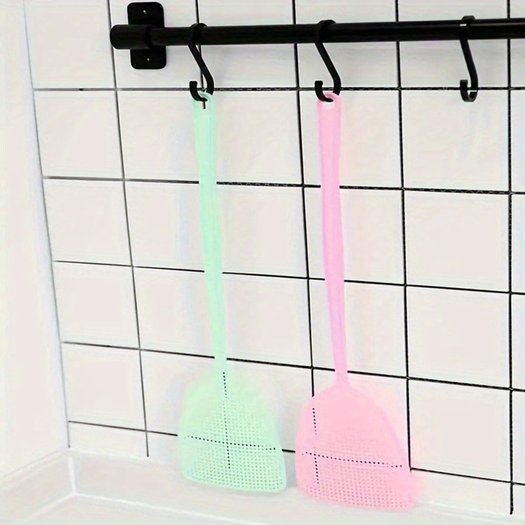 3pcs thickened colored heavy fly swatters random colors