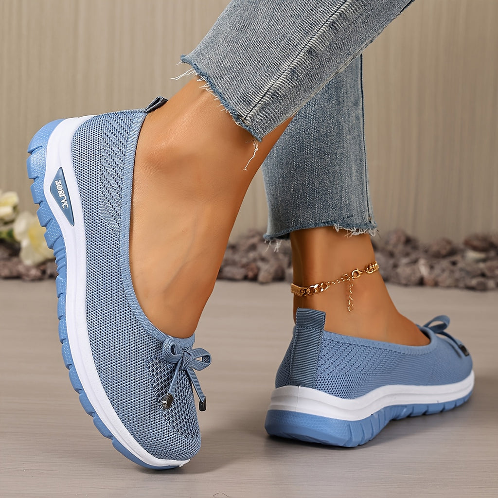 womens casual sneakers solid color breathable lightweight