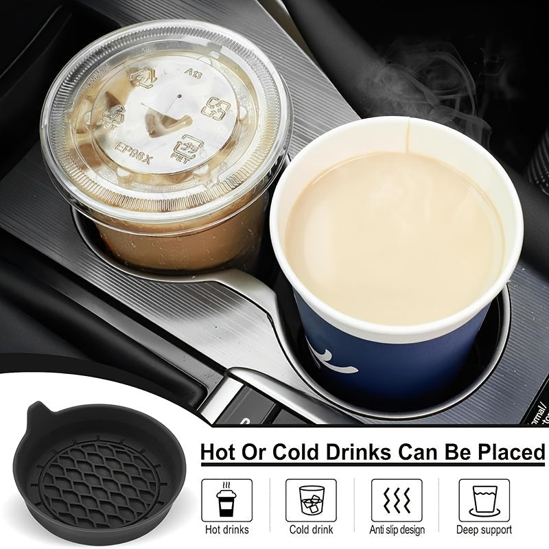 car silicone coaster car   universal round car