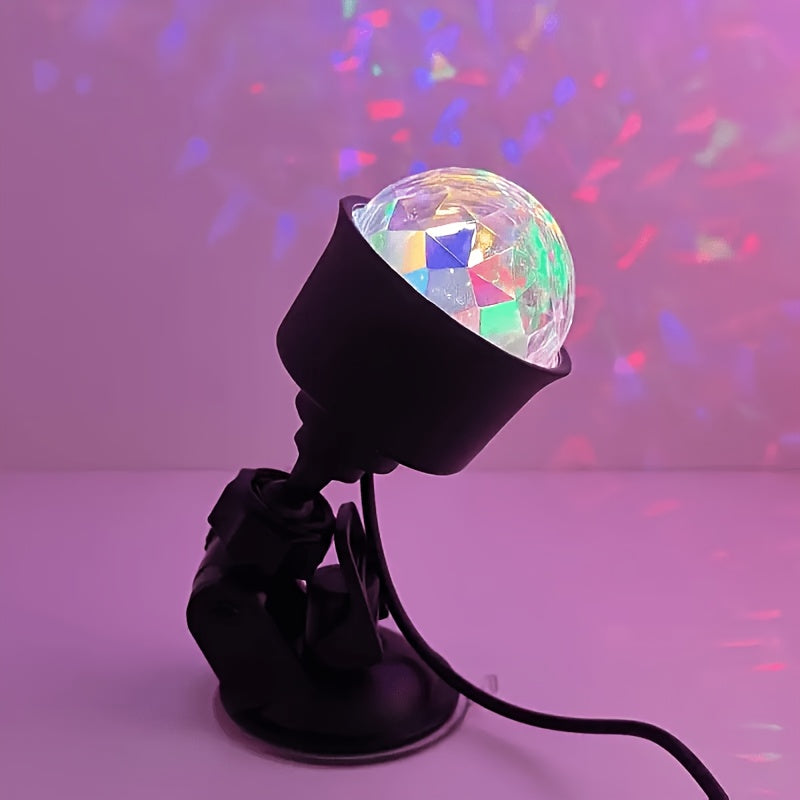 new disco light dj party light 7 lighting   usb powered