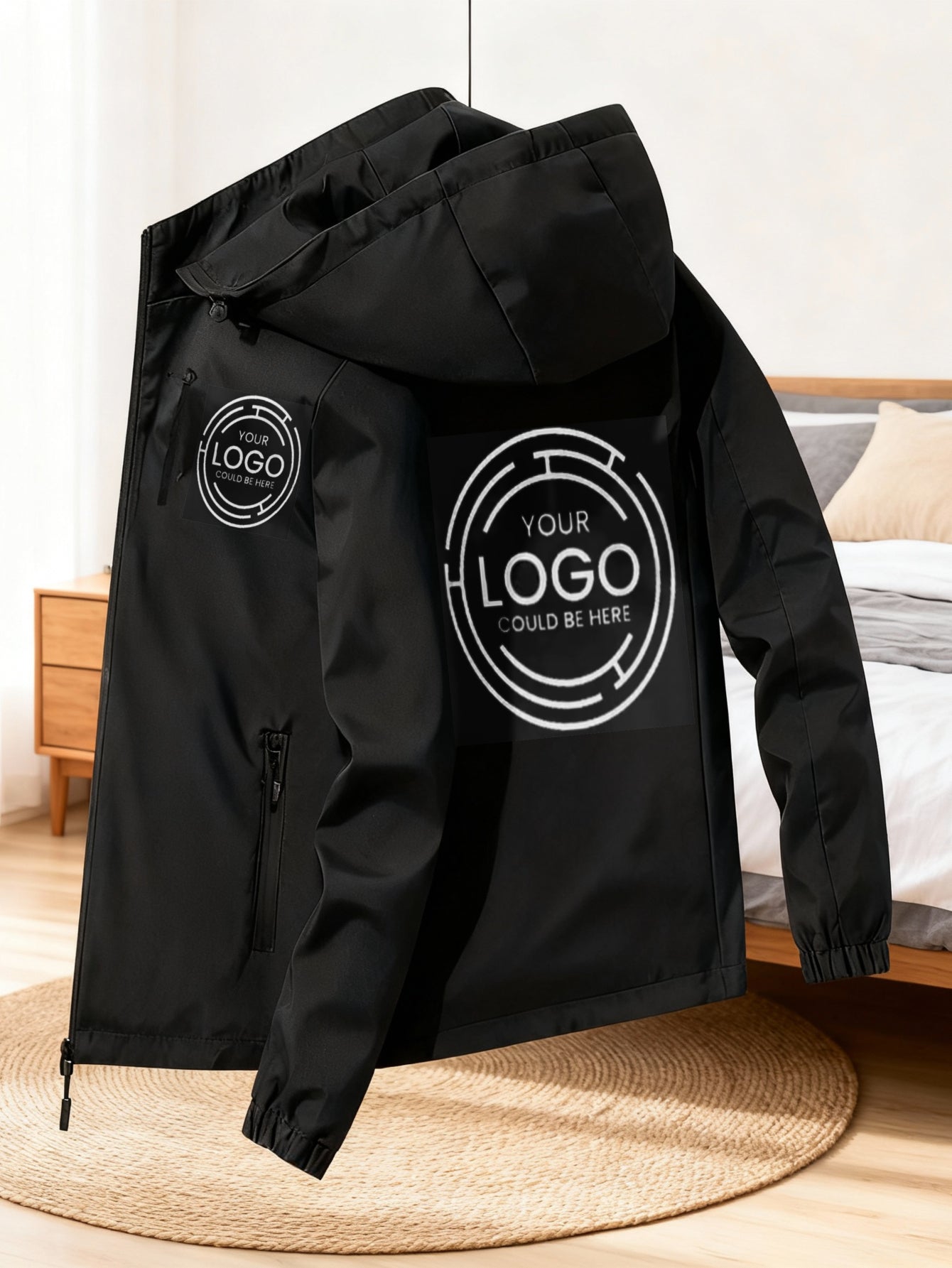 brand fleece jacket enhance brand   features