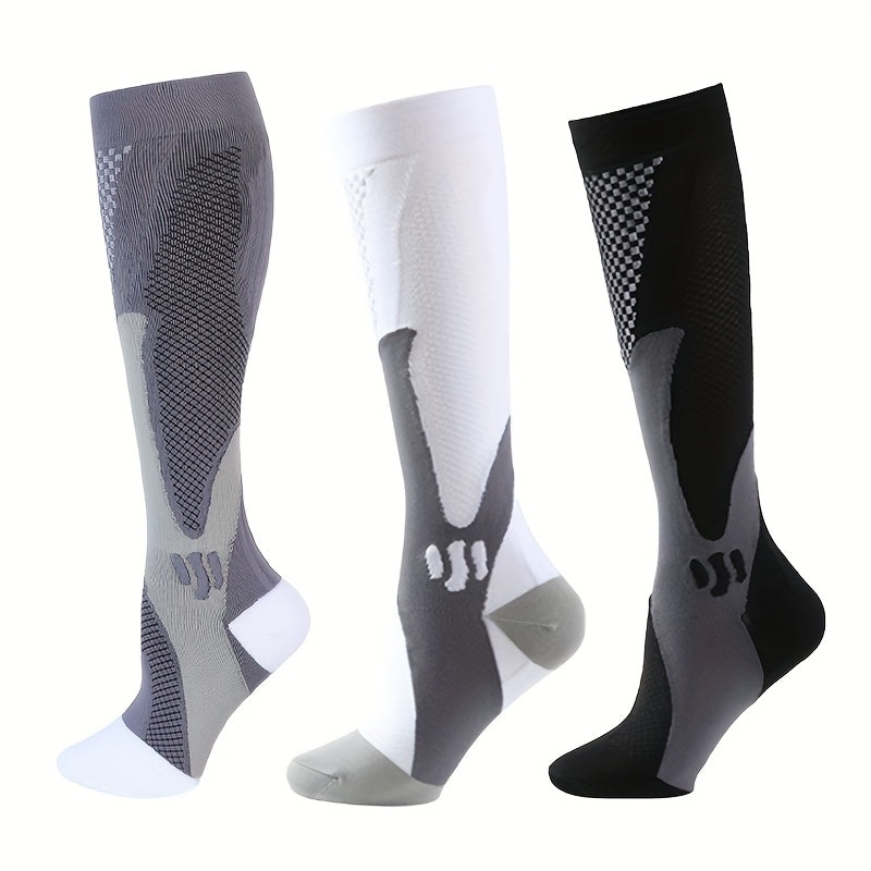 3 pairs compression socks women men compression stockings