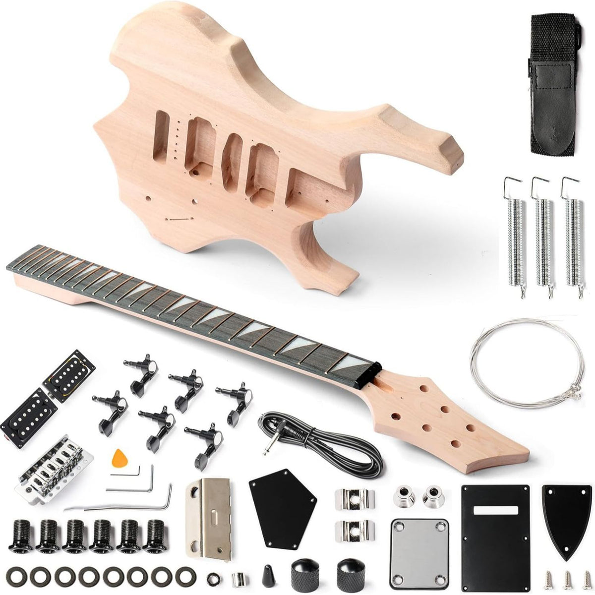 diy electric guitar kit 6 strings guitar kit