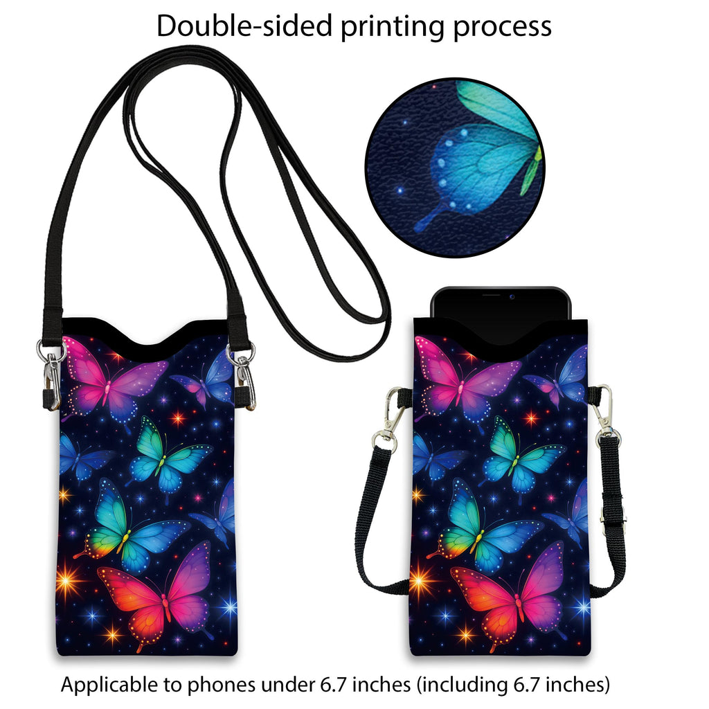 1pc   print phone vibrant 2d flat print sparkling