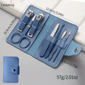 7pcs high quality stainless steel nail clipper set manicure