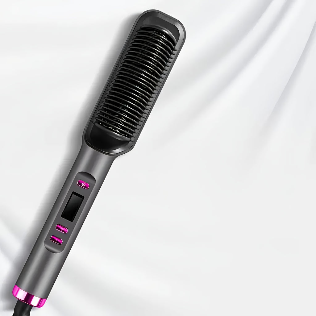 electric straightening brush a versatile heated comb