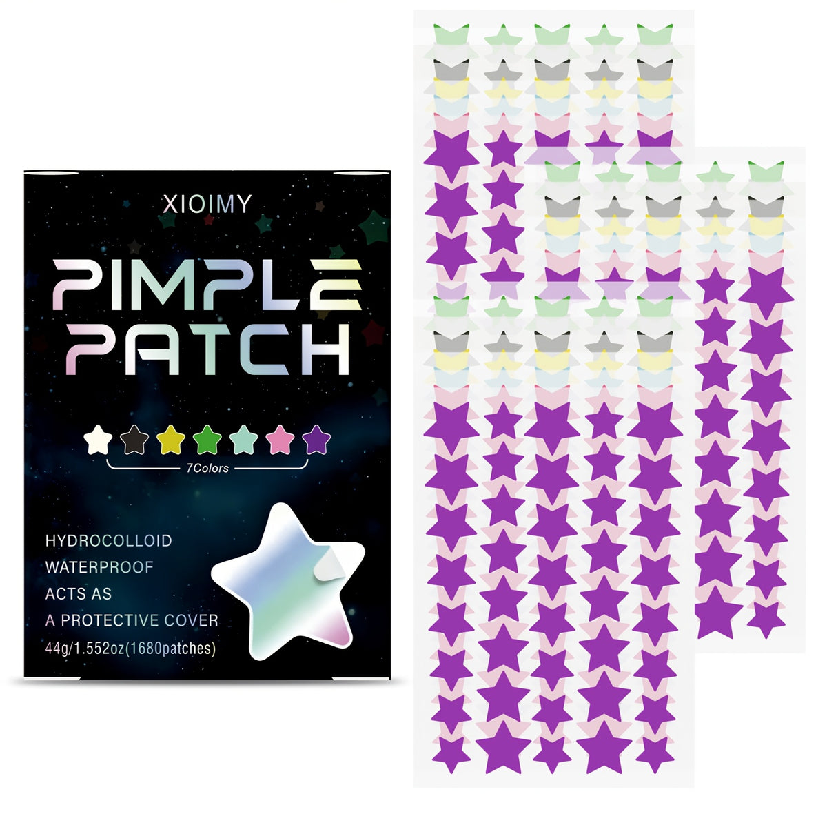 1680pcs suitable concealer patches light beige skin multi