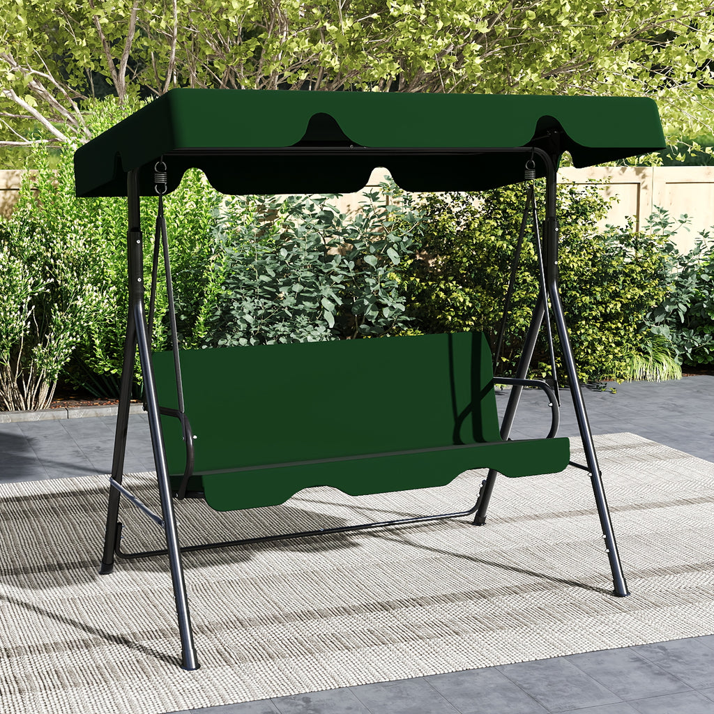 patio swing glider canopy heavy duty stand