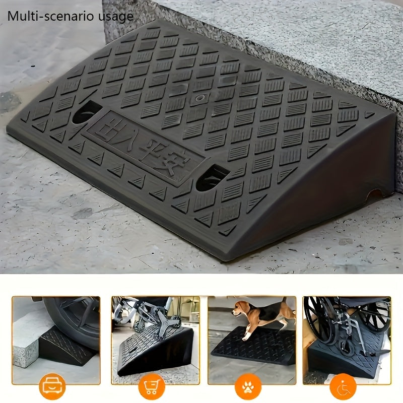 2pcs car sidewalk ramp portable   ramp suitable