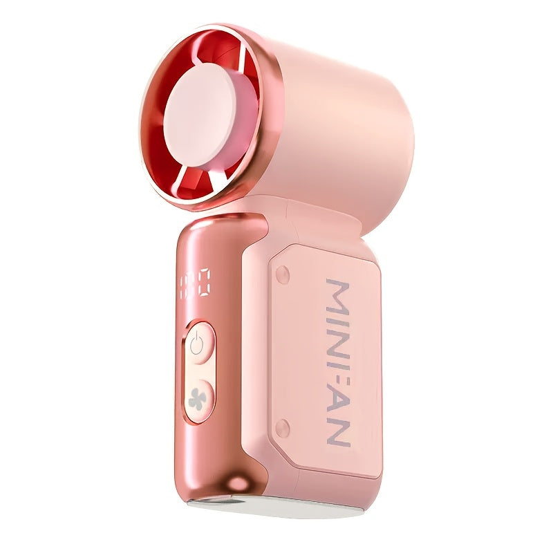 2026 new mini handheld portable quiet bladeless fan usb