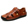 mens sandals hook loop fastener durable non slip outdoor