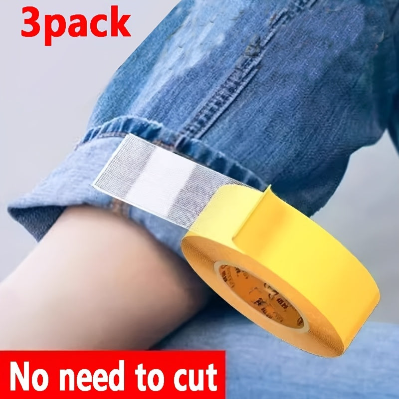 3 rolls strong   no sew hem tape no cutting needed