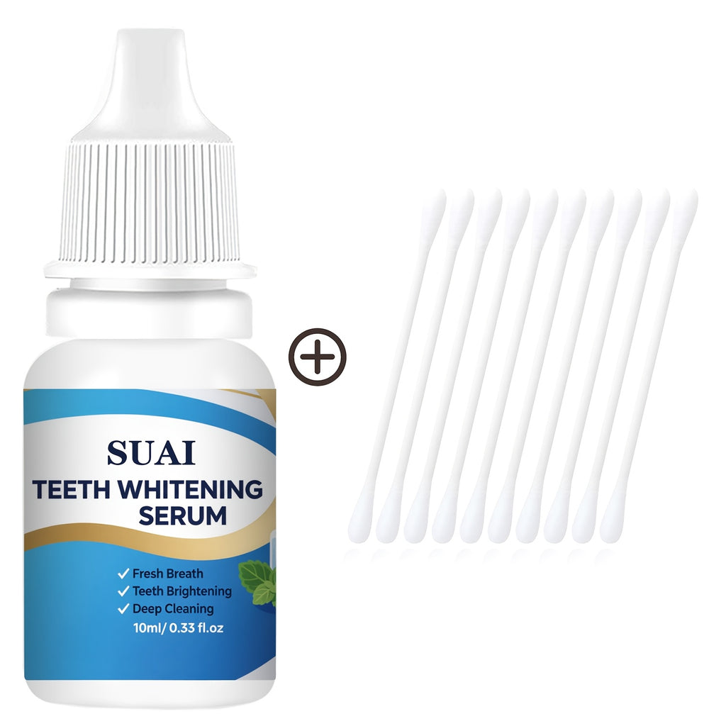 teeth brightening serum mint flavor gentle formula brightens