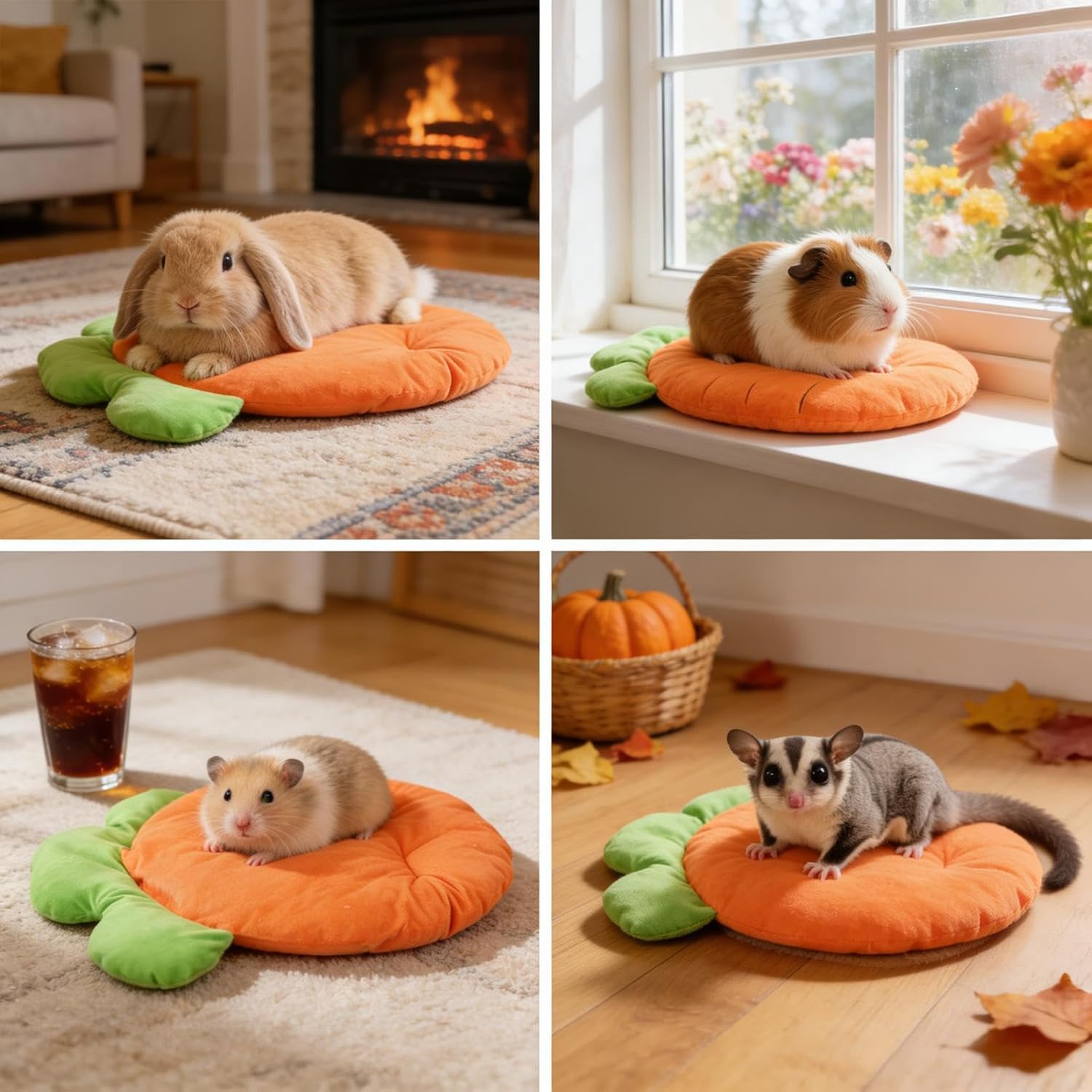 carrot shaped pet bed pet mat warm pet sleeping pad suitable