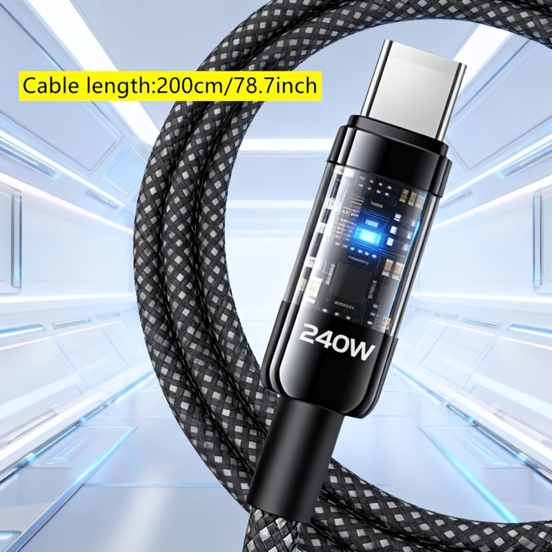 240w glow in       charging cord