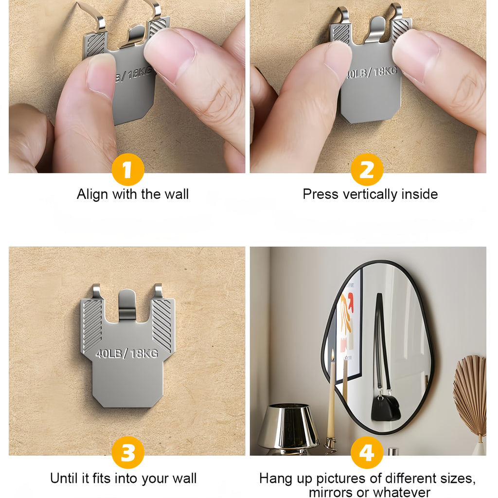 20  picture hangers picture hooks claw hooks drywall