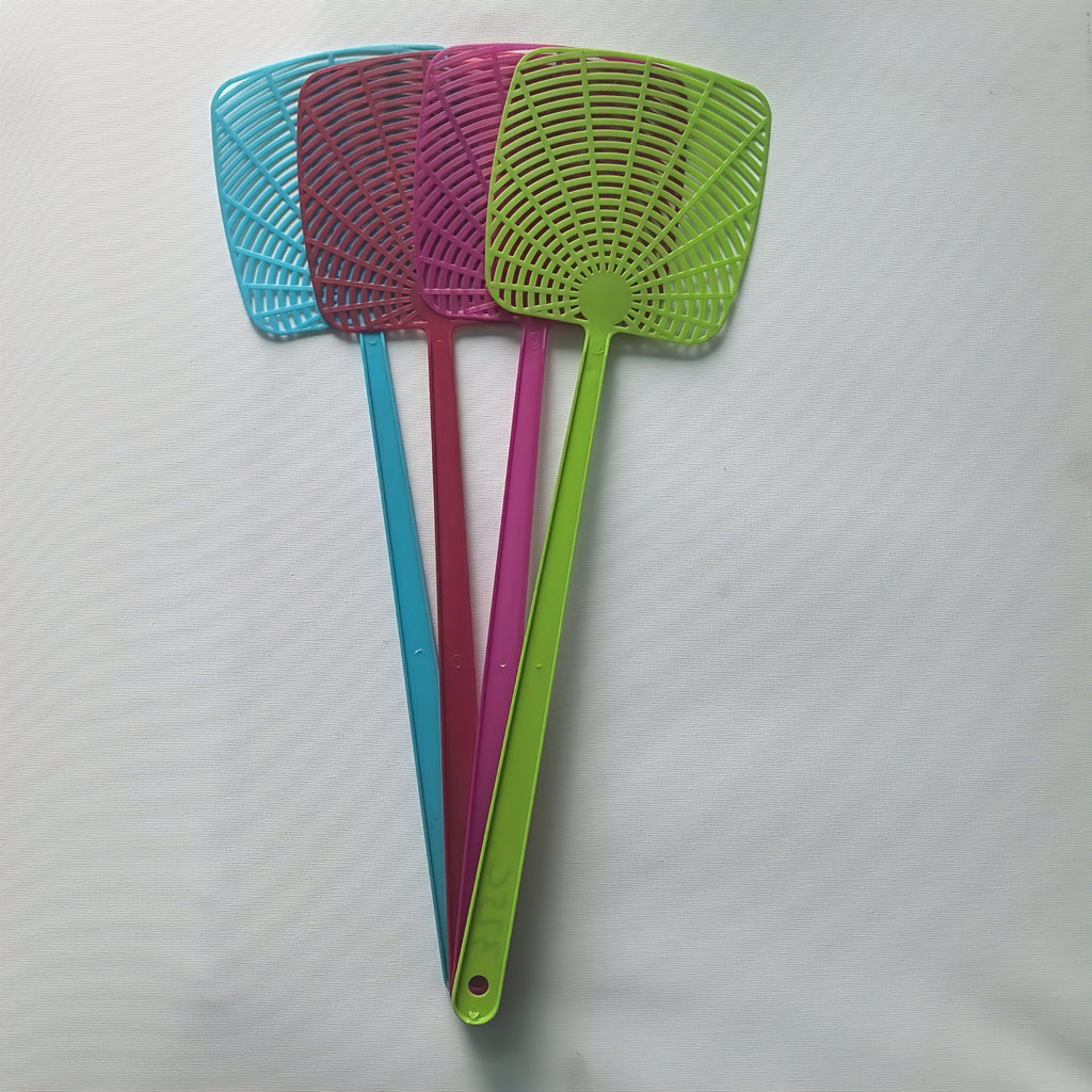 3pcs thickened colored heavy fly swatters random colors