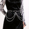 multiple sizes   womens gothic punk fashion heart
