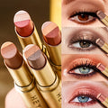 3 color eyeshadow stick waterproof sweatproof natural