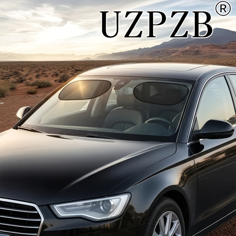 car sunshade blocks sunlight without obstructing driving