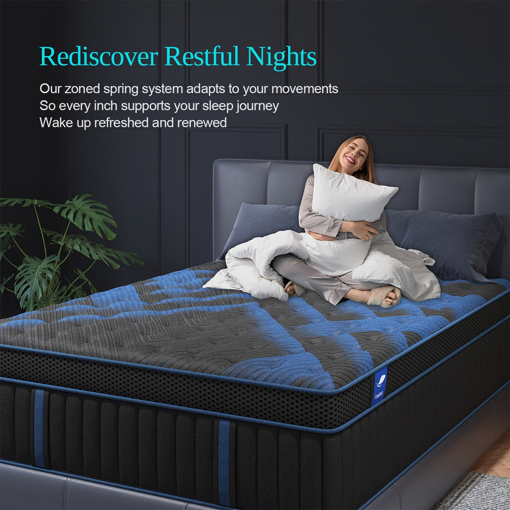 12 14 inch gel memory foam mattress