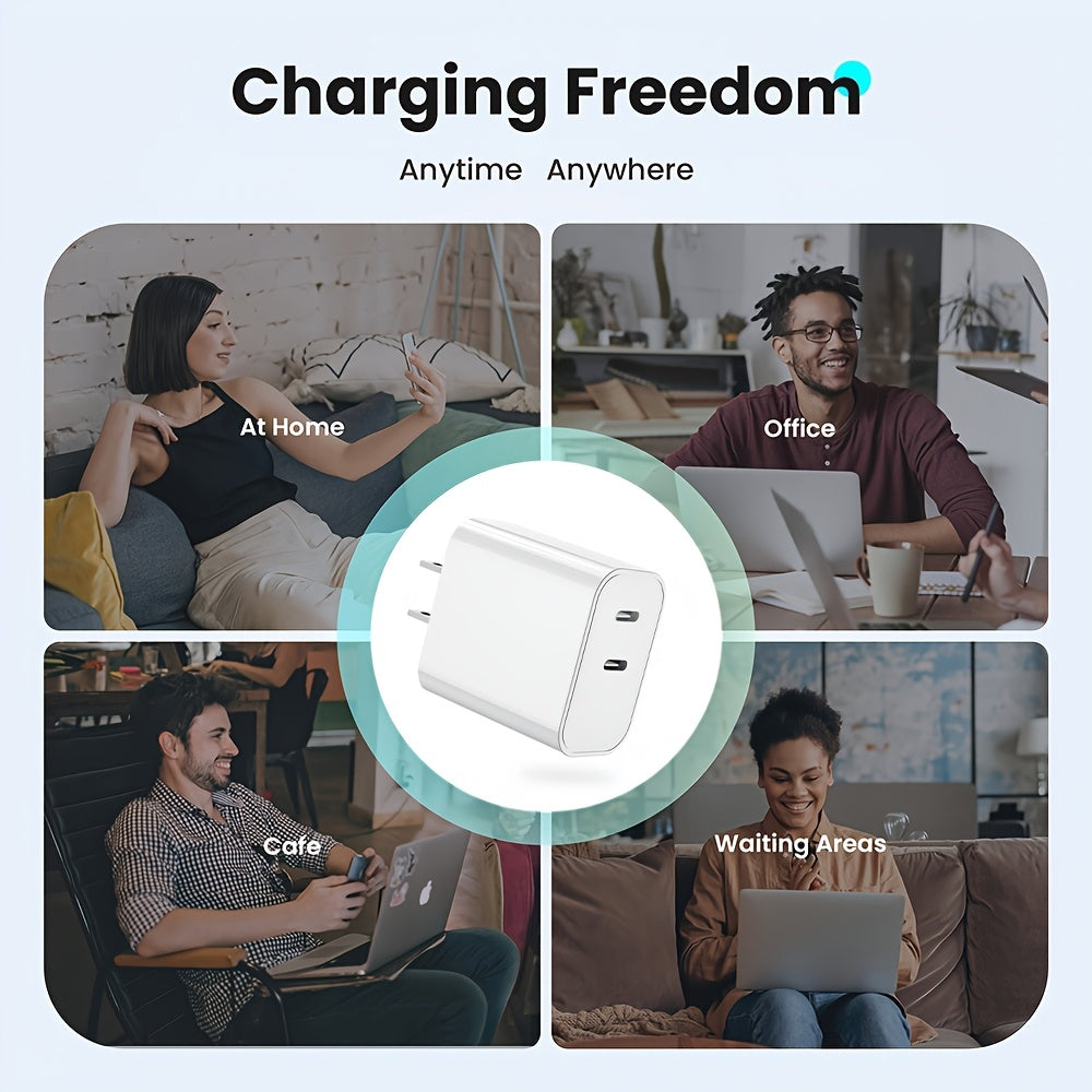 20w usb c fast charger wall adapter   power